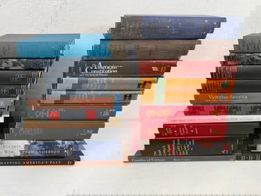 19 Misc. Hardcover US History Books