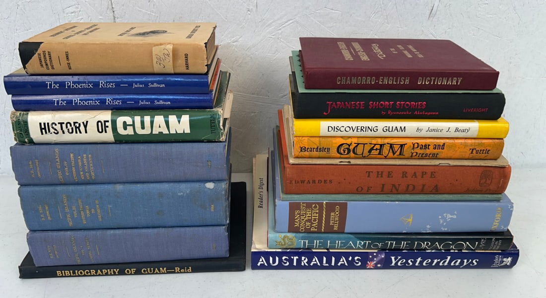 19 Books on Asia and Guam (1 of 11)