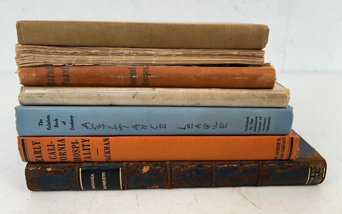 7 California Related Cook Books (1 of 20)