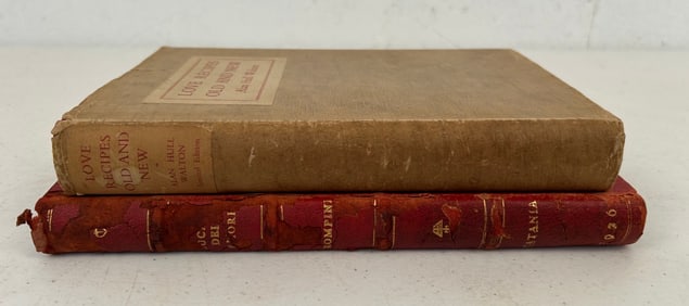 2 Aphrodisiac Related Cook Books