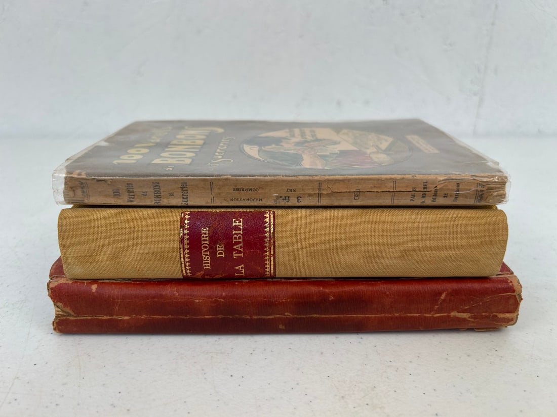 3 French Language Cook Books (1 of 17)