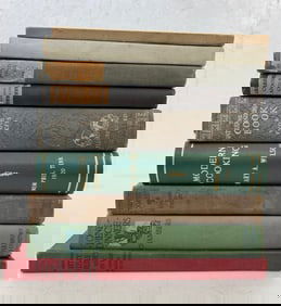 9 1920's Misc. Cookbooks