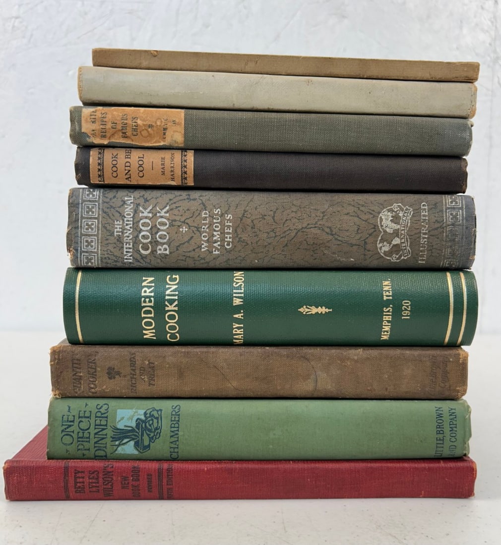 9 1920's Misc. Cookbooks (1 of 16)