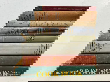 8 1940's Misc. Cookbooks