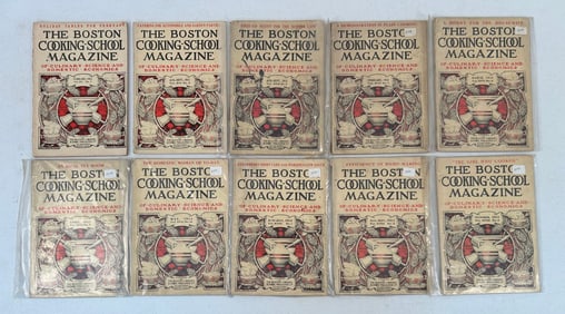 18 American Cookery Magazines