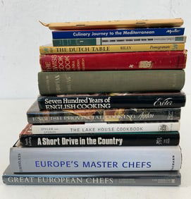 12 Misc. European Cuisine Cookbooks