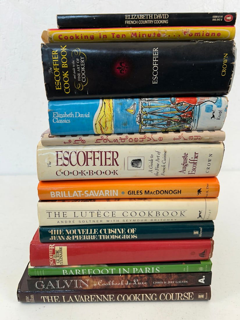 12 Misc. European Cuisine Cookbooks (1 of 3)