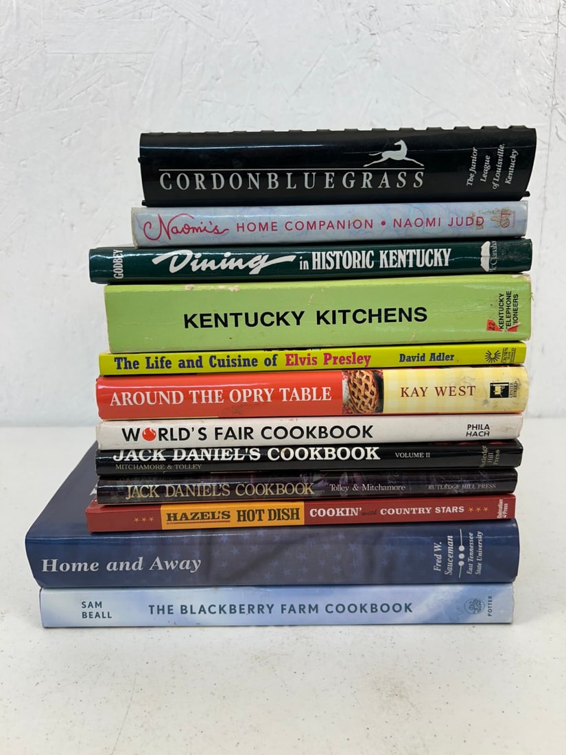 12 Tennessee and Kentucky Cookbooks (1 of 3)