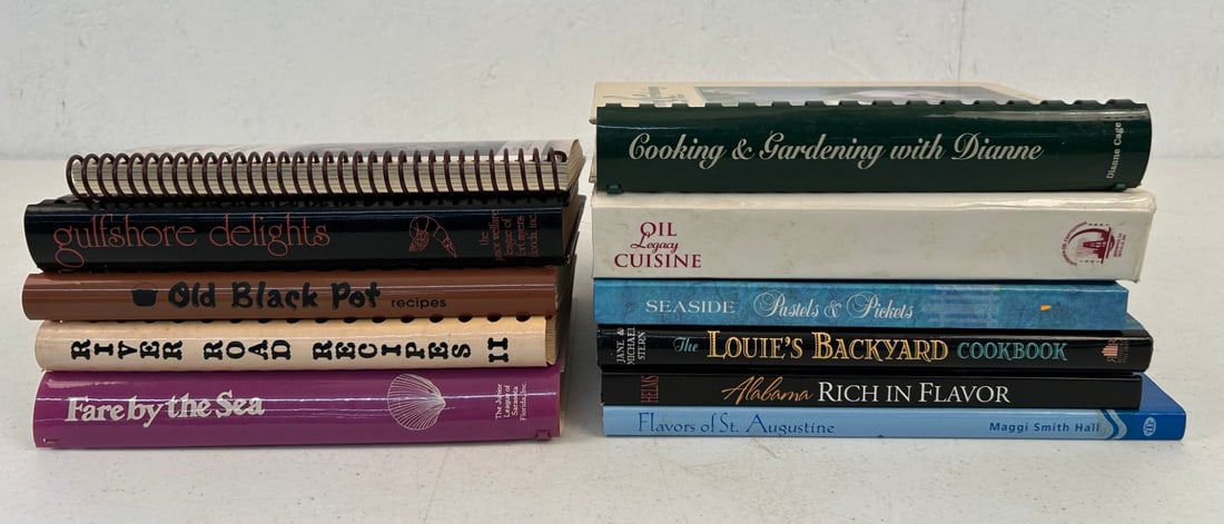 11 Southern (FL, MS, LA, AL) Cookbooks (1 of 3)