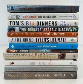 12 Hardback Celebrity Chef Cookbooks