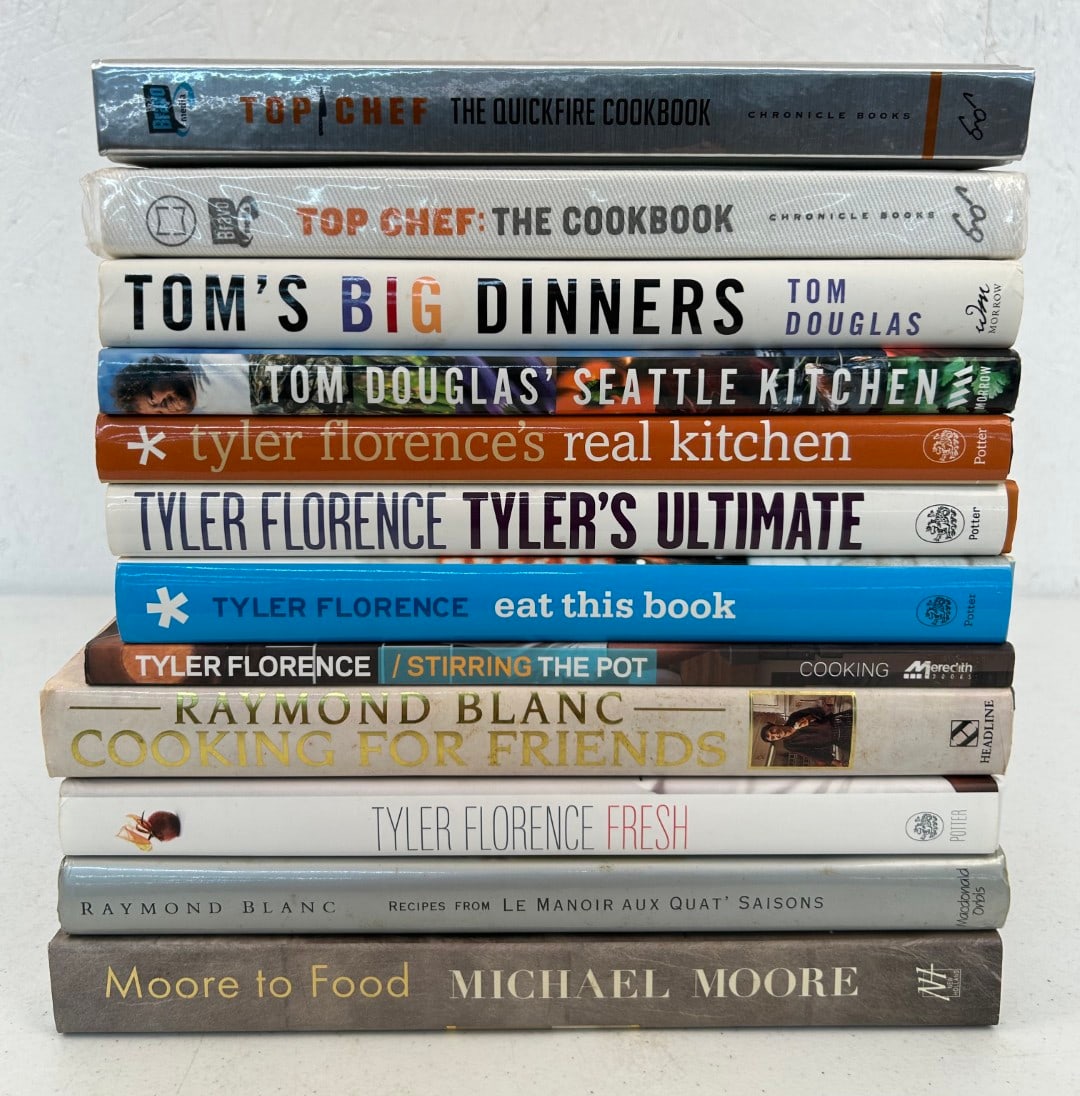 12 Hardback Celebrity Chef Cookbooks (1 of 3)