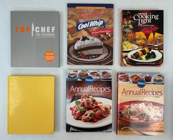 13 Misc. Cookbooks(Pillsbury, Betty Crocker, etc.)