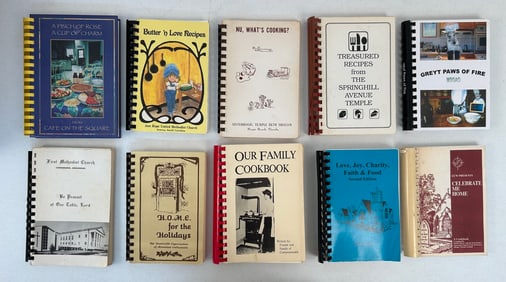 29 Spiral bound Southern States Cookbooks