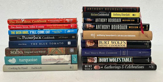 17 Misc. Celebrity Chef Cook Books