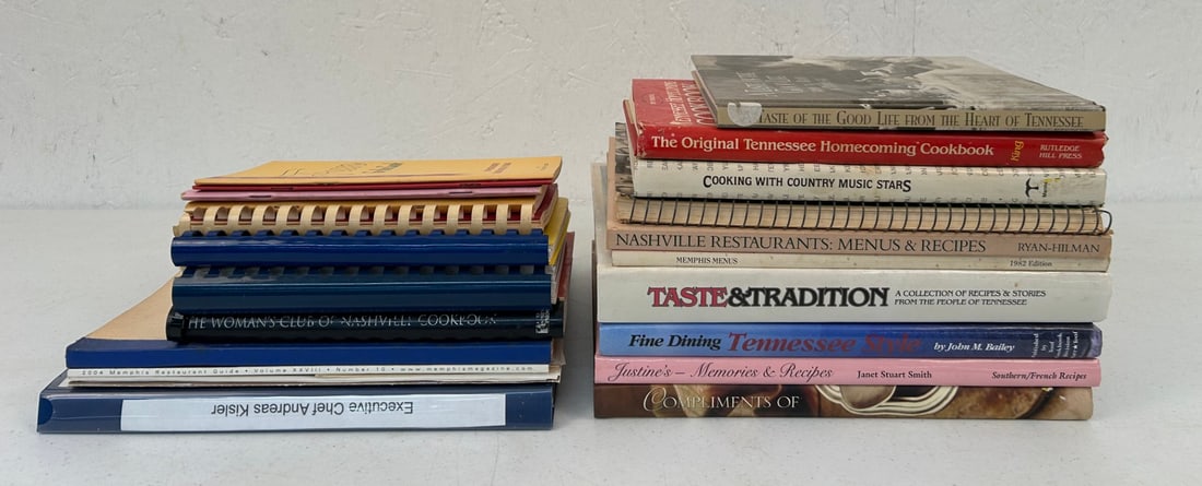 Tennessee Cook Book and Cooking Ephemera Lot (1 of 5)