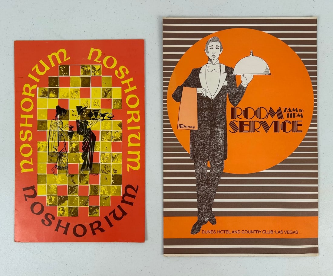 2 Las Vegas Dunes Hotel & Cesar's Palace Menus (1 of 11)