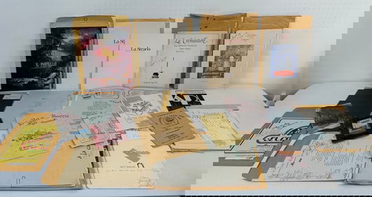 26 Misc. New York City Restaurant Menus c. 1980's