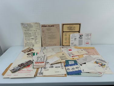 Misc. New York Menu's and Restaurant Ephemera