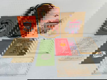 7 Vintage New Jersey Restaurant Menu's