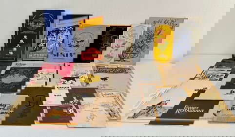 Misc. Vintage Canadian Menus