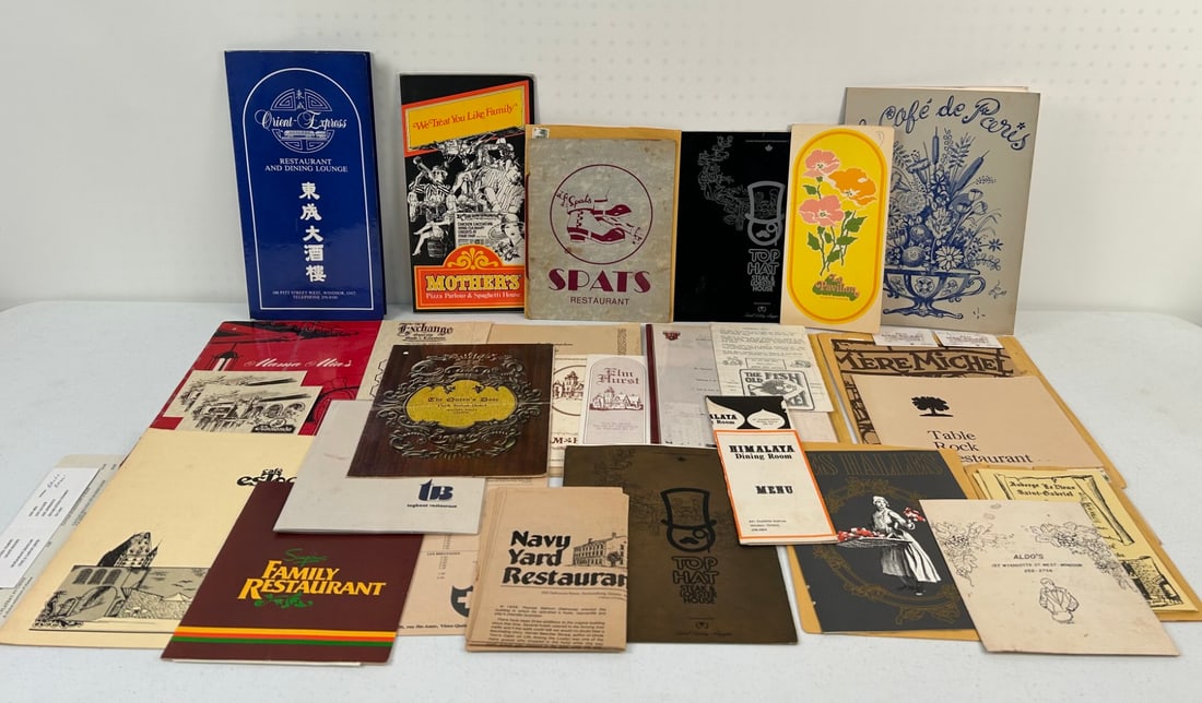 Misc. Vintage Canadian Menus (1 of 7)