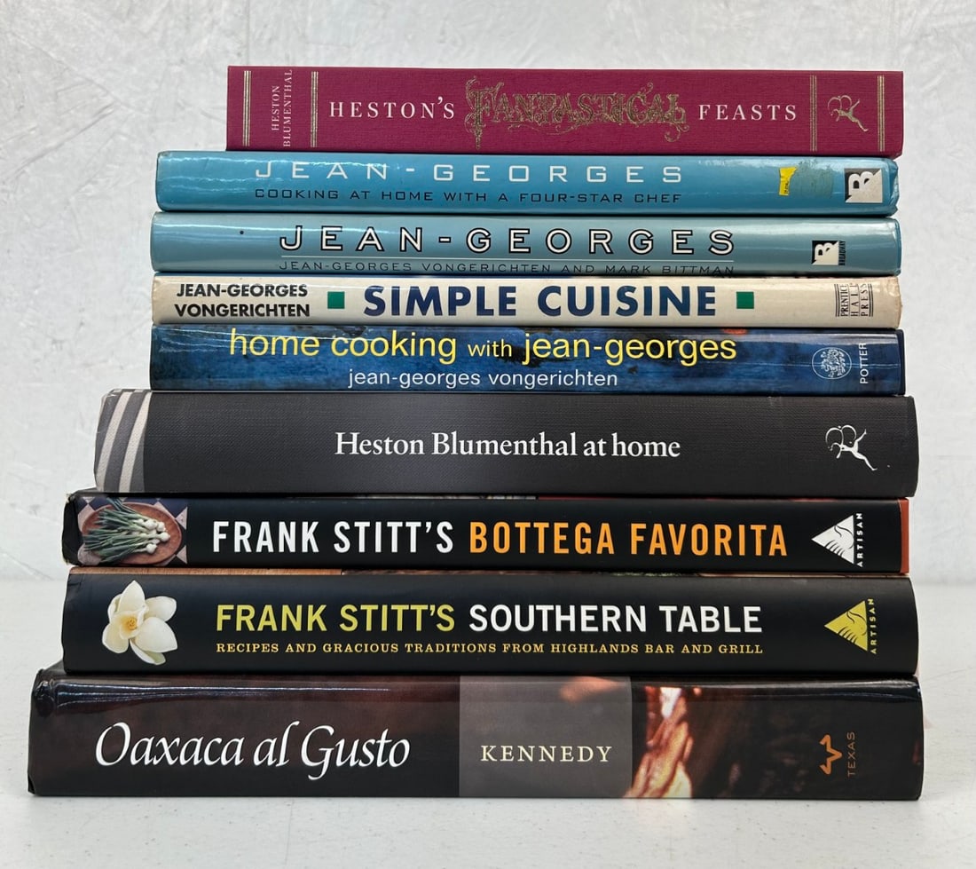 9 Misc. Hardcover Coffee Table Cook Books (1 of 6)