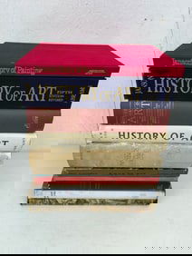 10 Hardcover Art and Art History Book