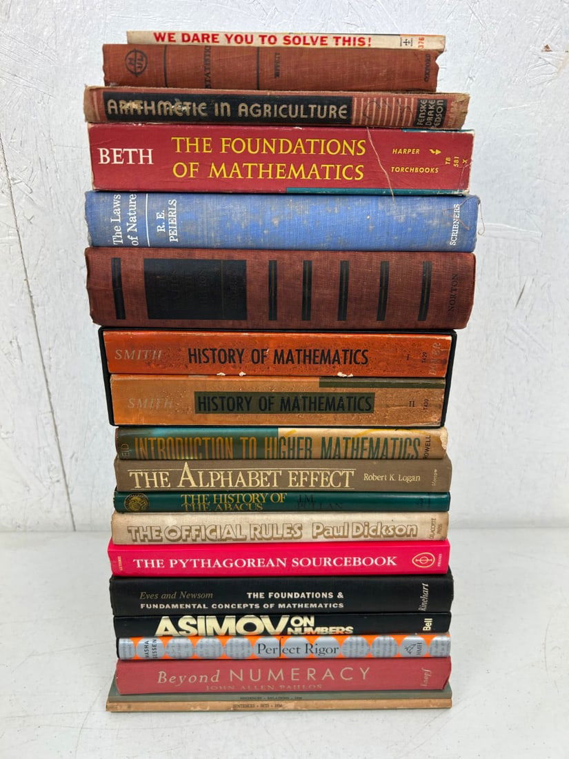 20 Books on Mathematics (1 of 11)