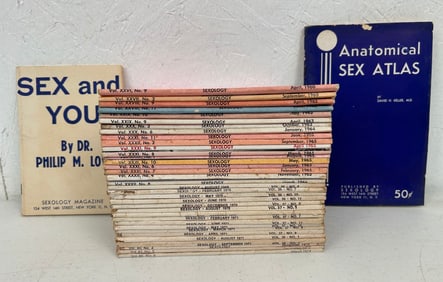 35 Volumes of Sexology Magazine (c. 1960-1974)