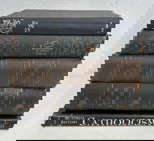5 Hardcover Vintage Books on Catholicism