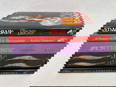 6 Hardback Books on Witches and Heretics