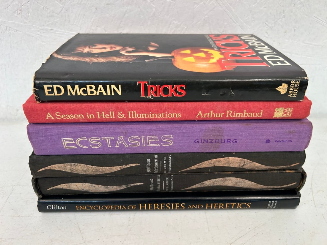 6 Hardback Books on Witches and Heretics (1 of 14)