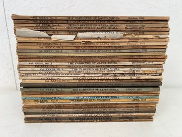 37 Volumes The Caduceus of Kappa Sigma c.1916-21