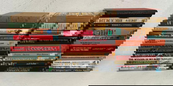 32 Misc. Mystery and Fiction Books