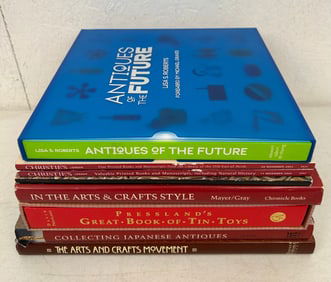 8 Misc. Books on Antiques and Collecting