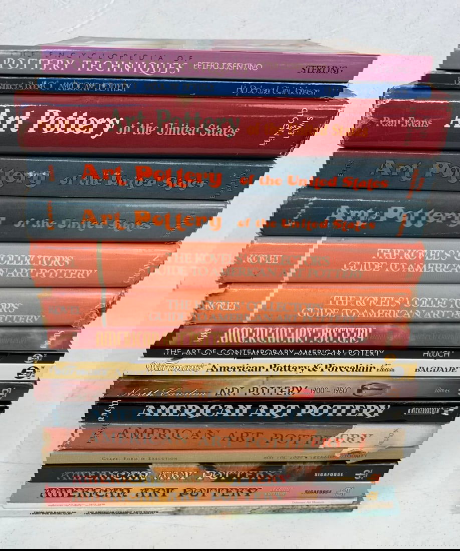 18 Misc. Art Pottery Books (1 of 9)