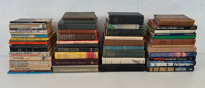 55 Religion Related Hardback and Paperback Books