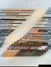 14 Western Novels (1 Hardcover and 12 paperbacks)