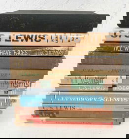 11 C.S. Lewis Hardcover Books