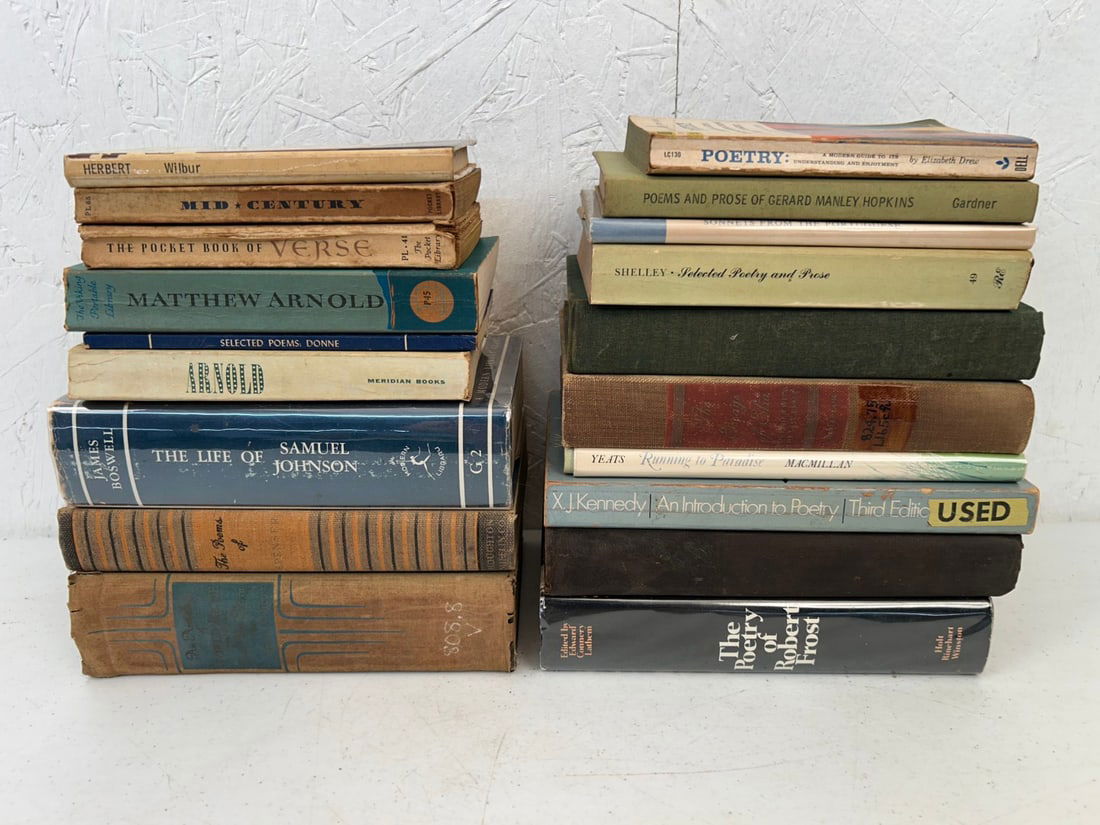 19 Misc. Books on Poetry (1 of 8)