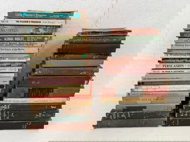 31 Misc. English Literature Hardback and Paperback