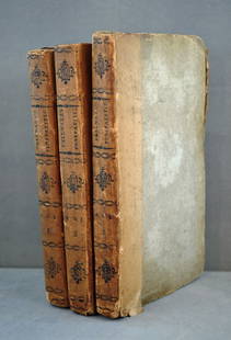 The Peripatetic 3 Vol Set by John Thelwall, 1793: Title: The Peripatetic; or Sketches of the Heart, of Nature and Society; in a Series of Politico Sentimental Journals, in Verse and Prose, of the Eccentric Excursions of Sylvanus Theophrastus; Suppose