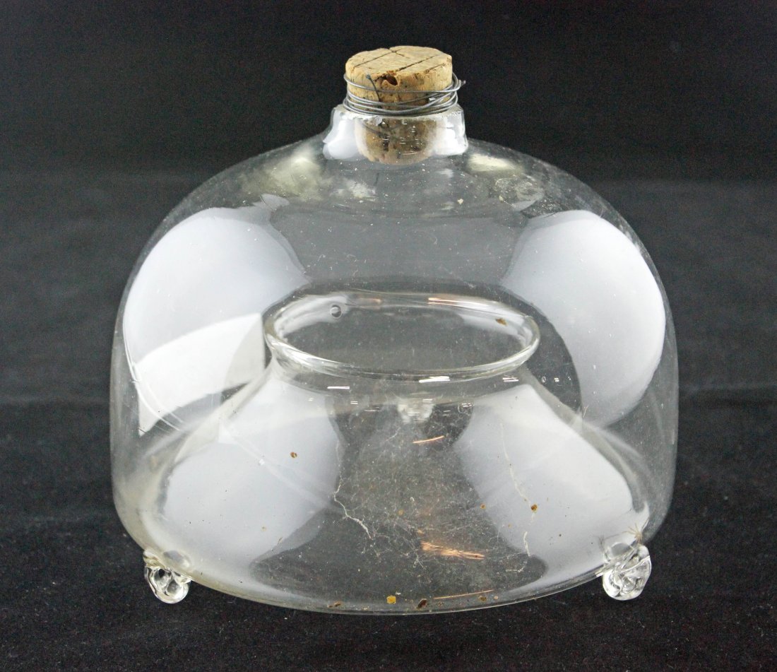 Antique Blown Glass Fly Catcher