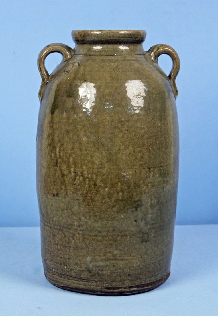 Southern Pottery Double-Handled Storage Jar (1 of 6)