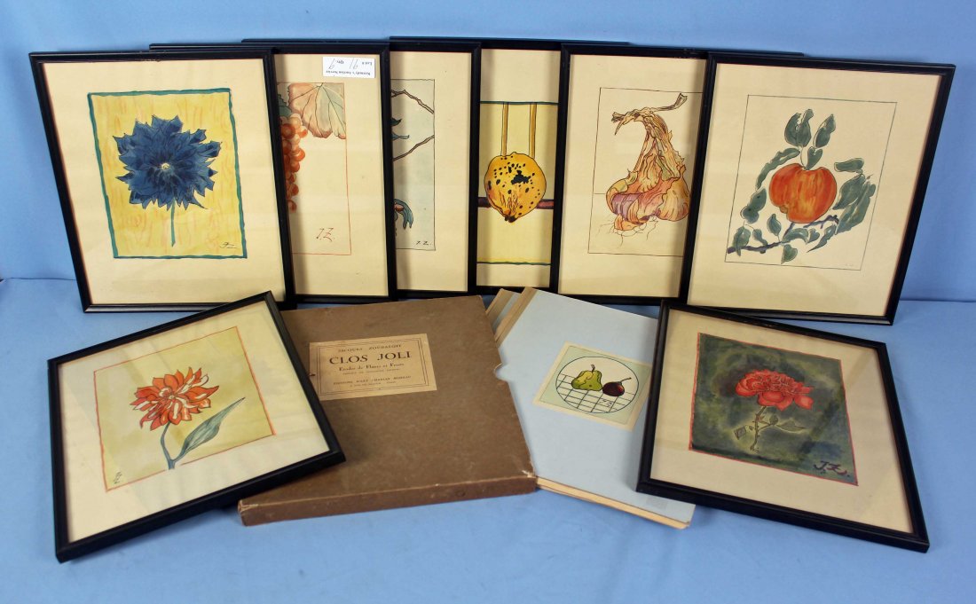 Jacques Zoubaloff, Clos Joli, Two Vol. Set 1929 (1 of 10)