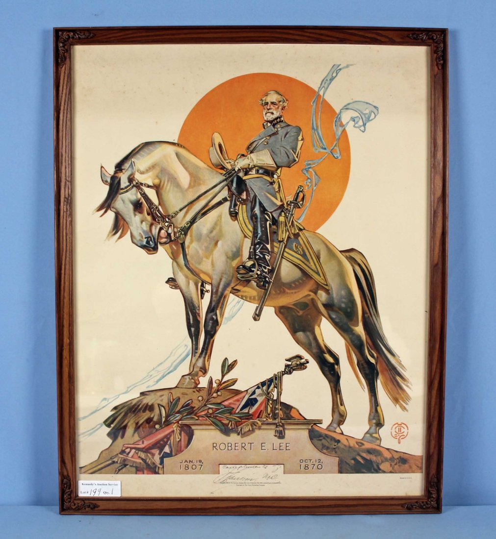 C. 1940 Robert E. Lee Poster by J.C. Leyendecker (1 of 8)