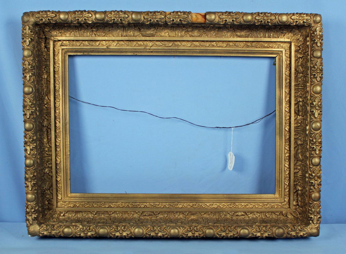 Large Antique Gesso Picture Frame 20" X 30" (1 of 3)