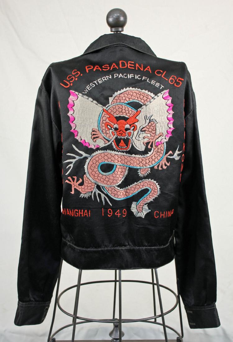 U.S. Navy Shanghai China Dragon Tour Jacket 1949 (1 of 10)