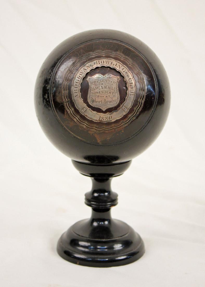 1880 Ardgowan Scotland Lawn Bowling Trophy (1 of 4)