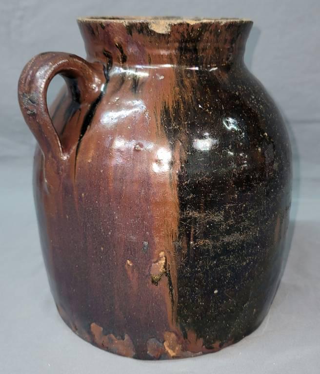 Fine East Texas Leopard Shop Alkaline Glazed Jar (1 of 4)